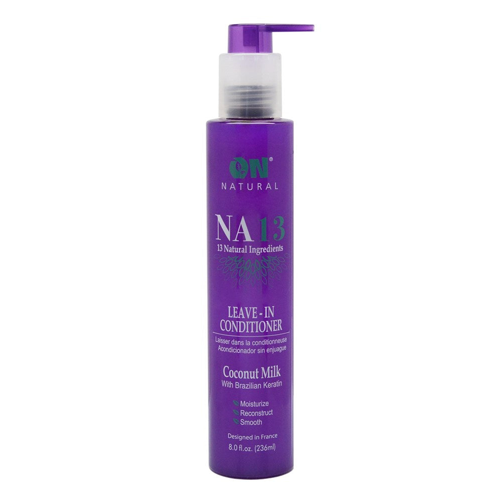 ON NATURAL NA13 Coconut Milk Leave In Conditioner (8oz)