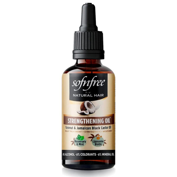 SOFN'FREE Coconut & Jamaican Black Castor Oils Strengthening Oil (2oz)