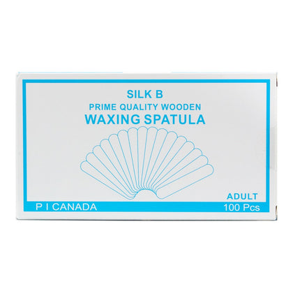 SILK B PROFESSIONAL Prime Quality Wooden Waxing Spatula