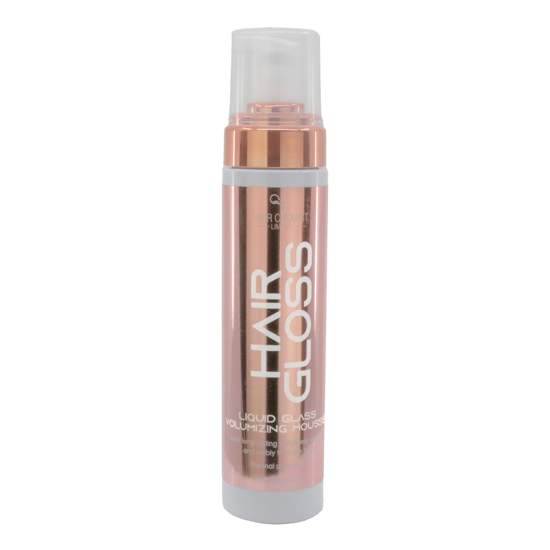 HAIR CHEMIST LIMITED Hair Gloss Liquid Glass Volumizing Mousse (8oz)