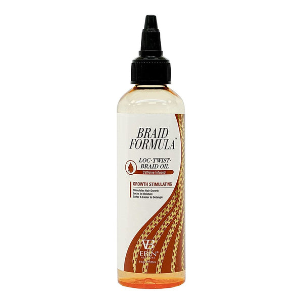 EBIN Braid Formula Loc, Twist, Braid Oil (4oz) - Growth Stimulating